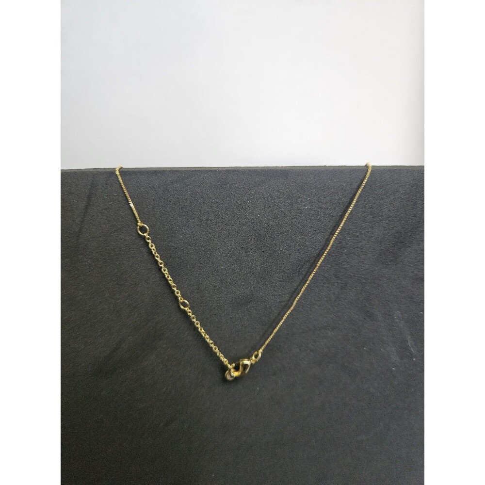 Nordstrom Demi Fine Bubble “Mama” Pendant Necklace 14K Gold Plated NWT - Picture 3 of 6